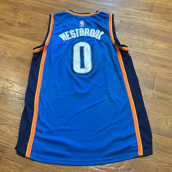 Oklahoma City Thunder Westbrook Basketball Jersey - Picture 6 of 8